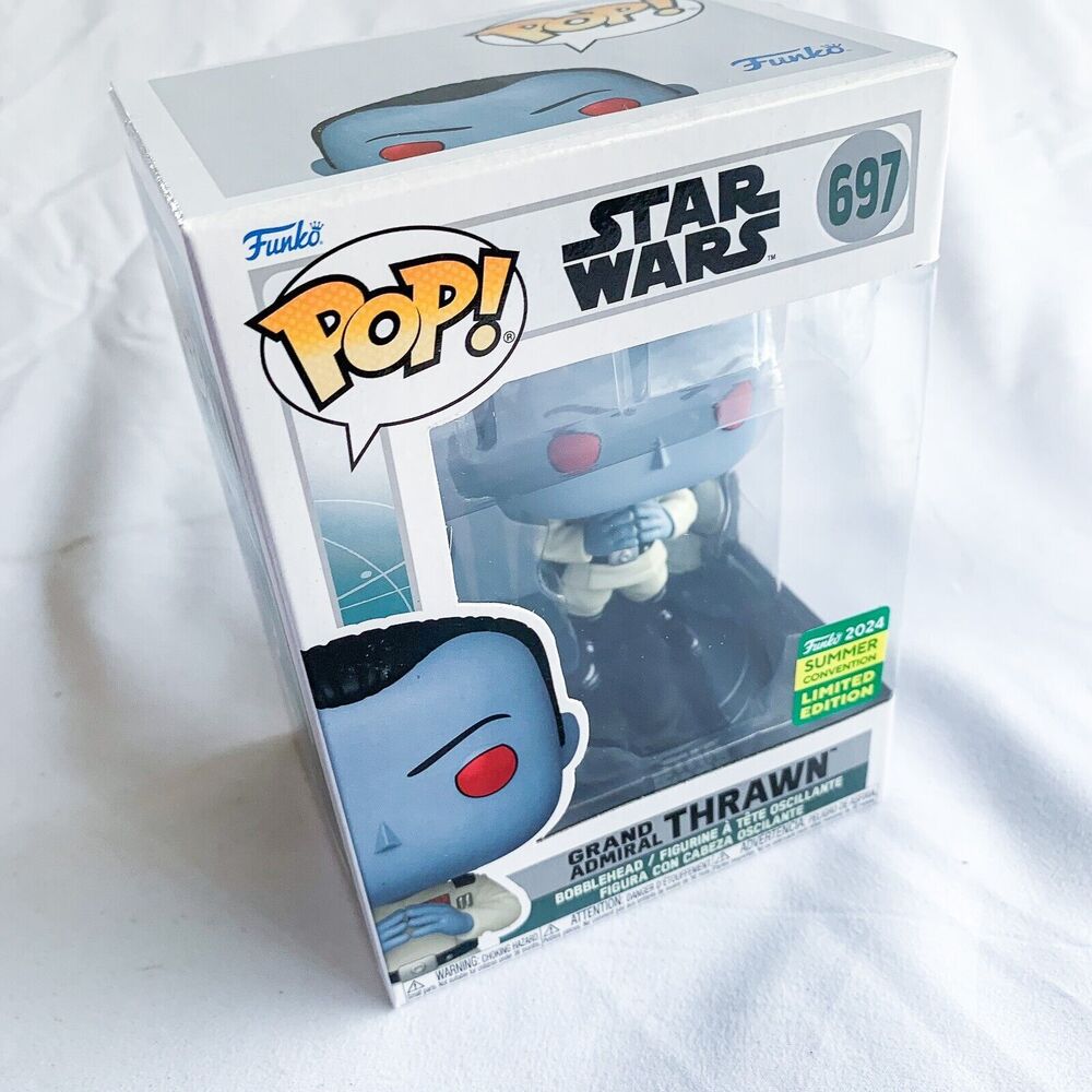 SDCC 2024 FUNKO EXCLUSIVE STAR WARS GRAND ADMIRAL THRAWN POP! #697